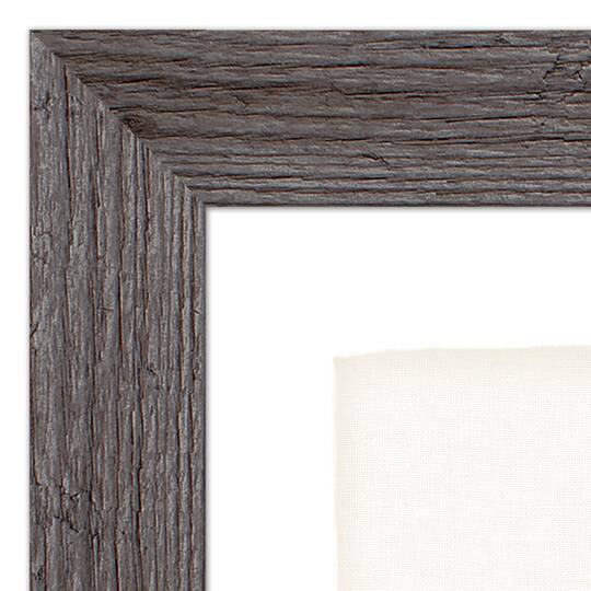 Framed Western Leaves on Linen Print